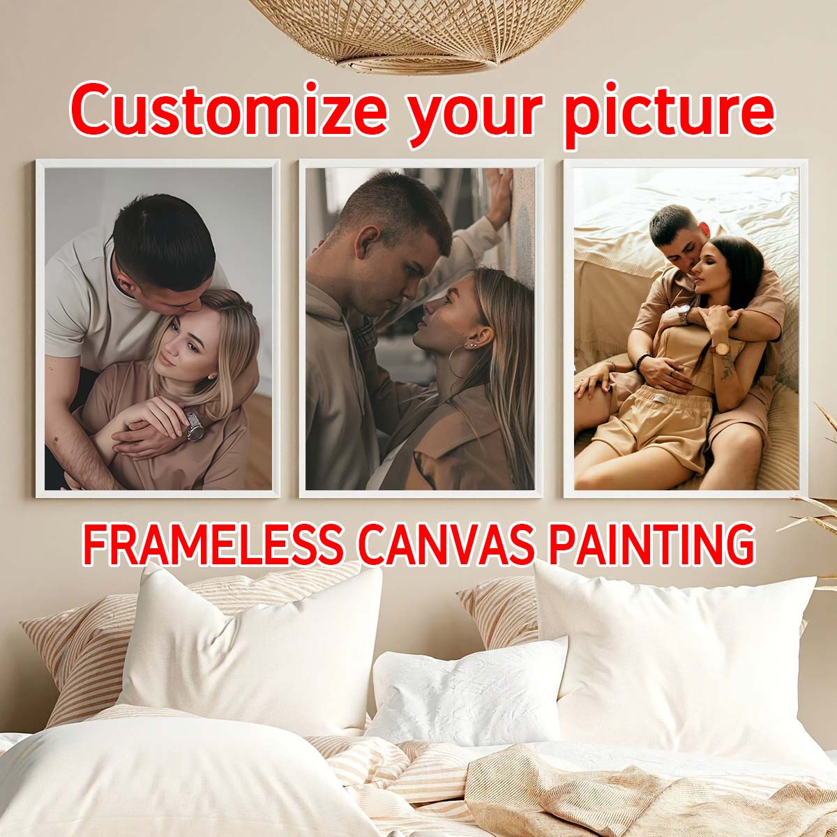 Engraved Wood Frame - لوحة ثلاثية الأبعاد - إطار خشبي