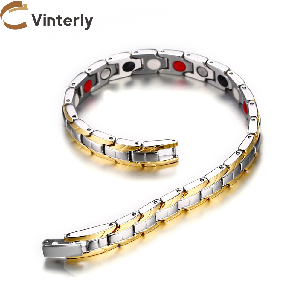 Coordinates Bracelet - Vinterly سوار مغناطيسي سلسلة الطاقة الصحية