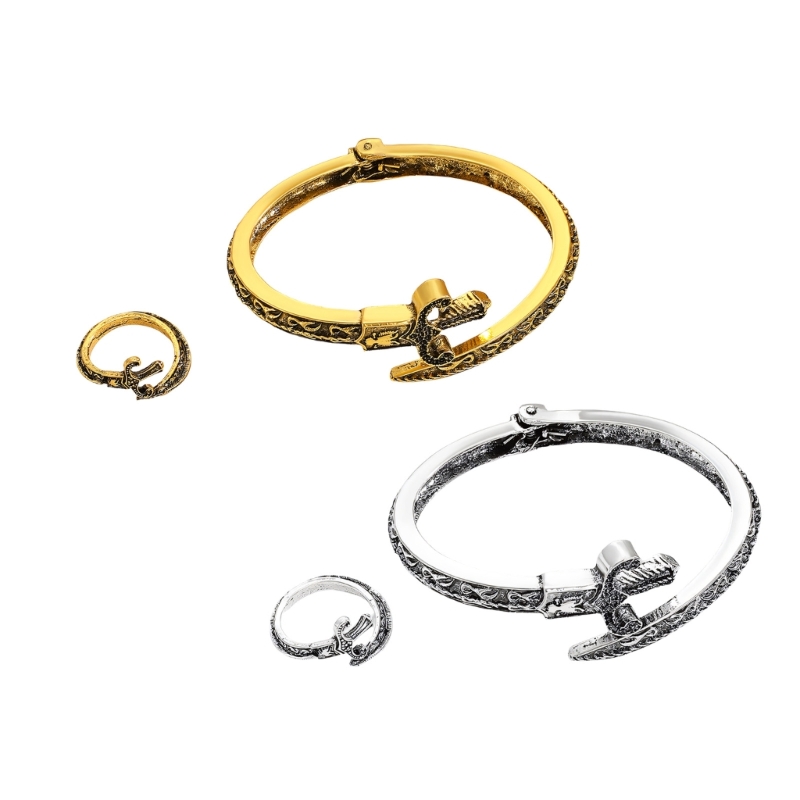 Coordinates Bracelet - سوار رائع مستوحى من الأفعى قابل