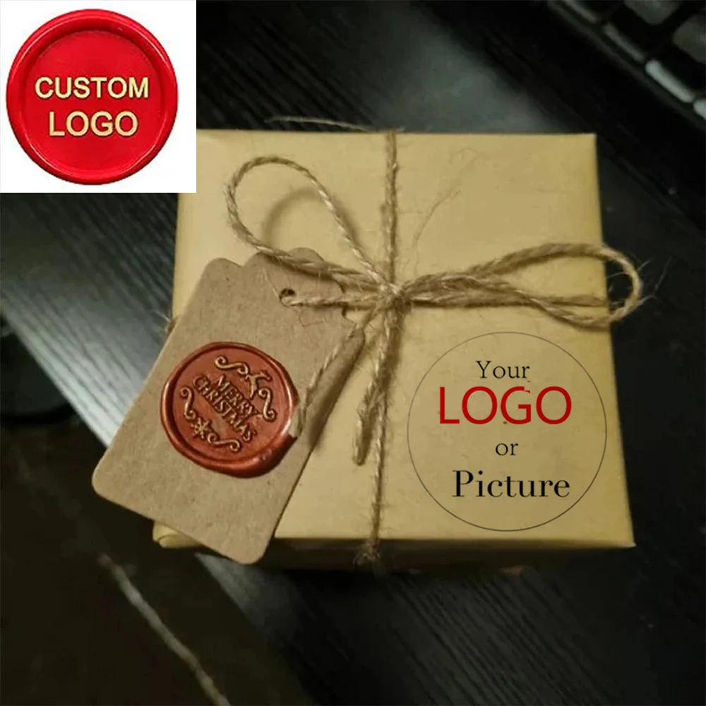 Wax Seal Letter Kit - شعار مخصص الزفاف ختم الشمع هدية