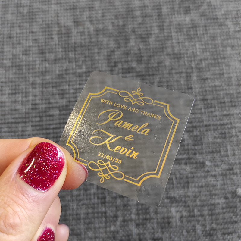 مخصص الذهب احباط هدايا الزفاف  - مراجعة Personalised Candle Label وسعره