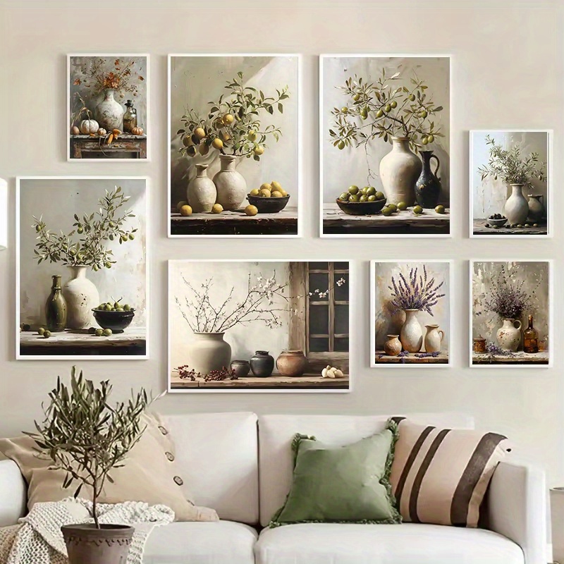 لوحة قماشية مطبوعة بتصميم عتيق - مراجعة Family Tree Print وسعره