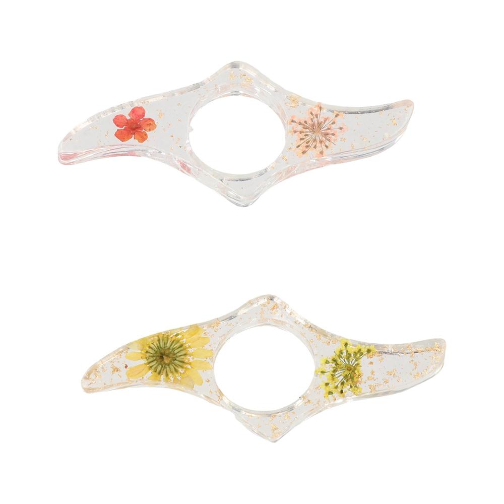 دعم كتاب الإبهام الاكريليك ، م - مراجعة Dried Flower Bookmark وسعره