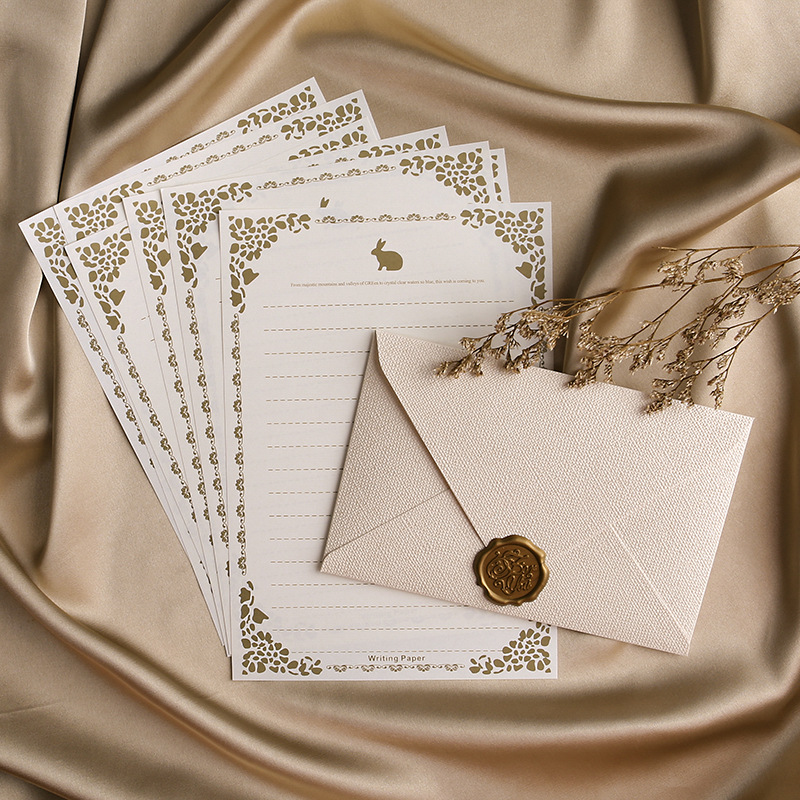 مجموعة أظرف ورقية من الكتان ال - مراجعة Wax Seal Letter Kit وسعره