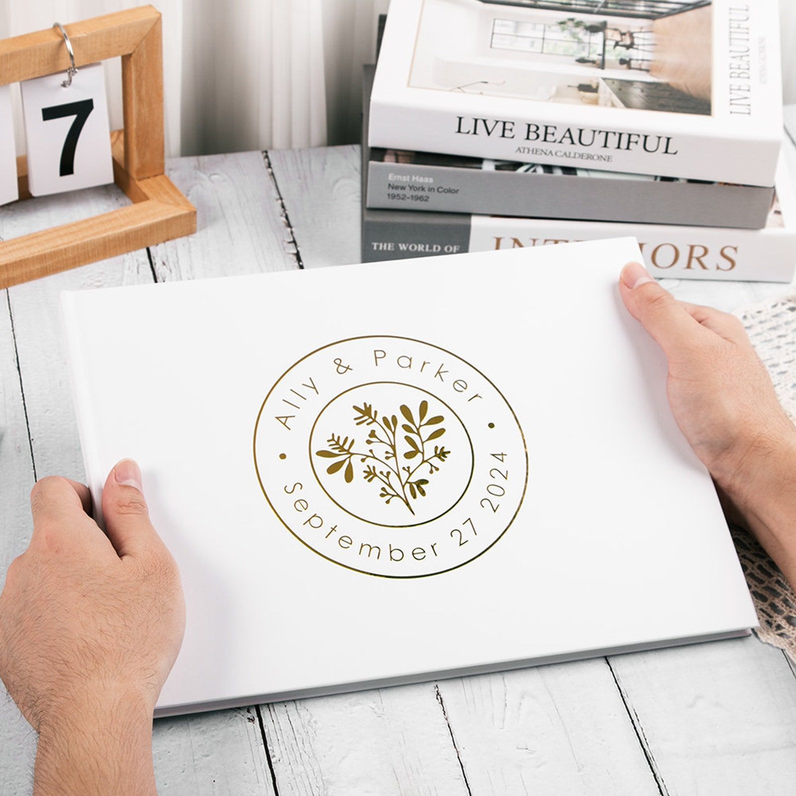 مخصص الزفاف سجل الزوار شخصية ض - مراجعة Custom Photo Book وسعره
